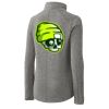 Women's Heather Microfleece Full Zip Jacket Thumbnail
